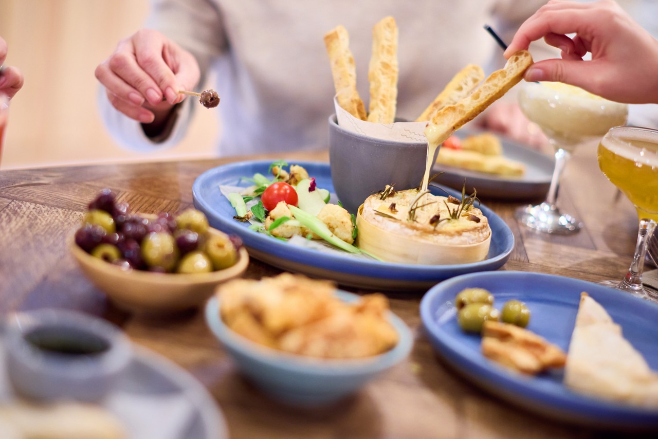 the dozing duck food shots 